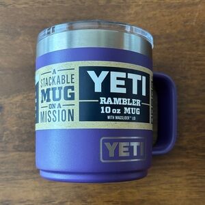 YETI Rambler 10oz Mug in Bold Purple